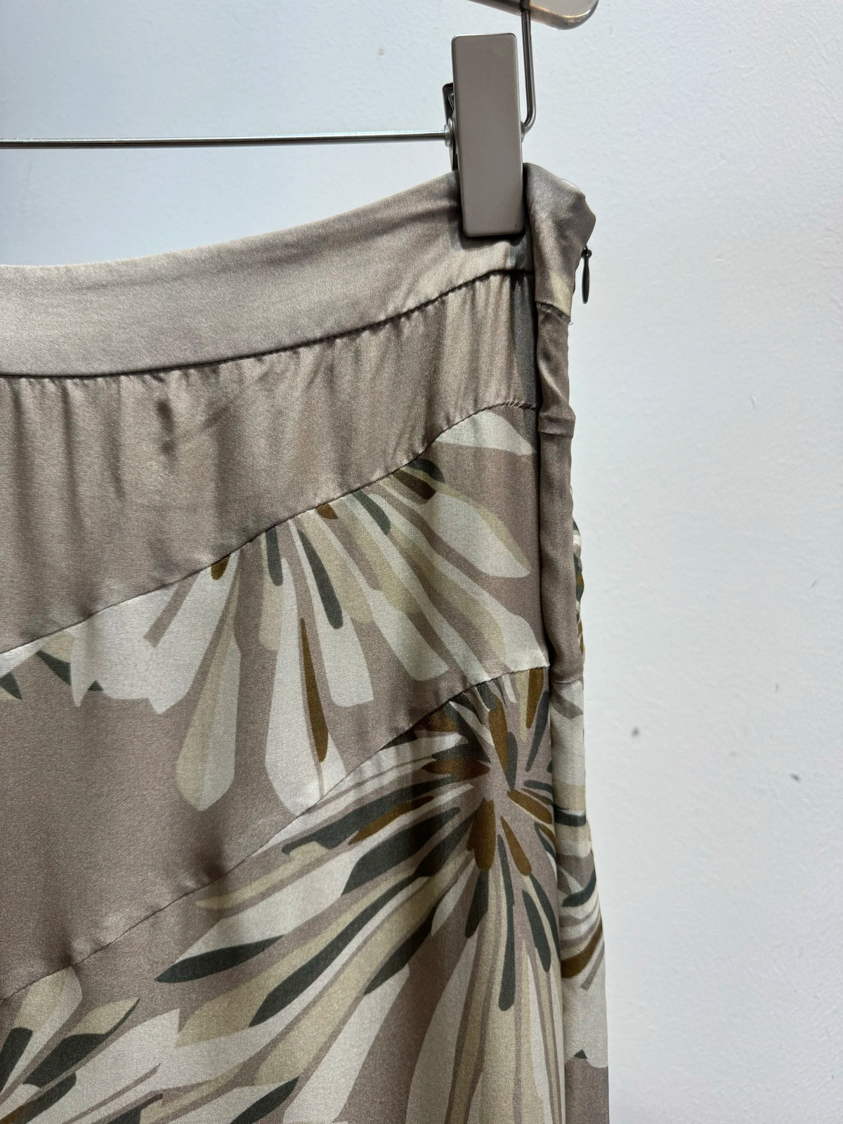 Loose Floral Print Silk Resort Five Piece Set for Women