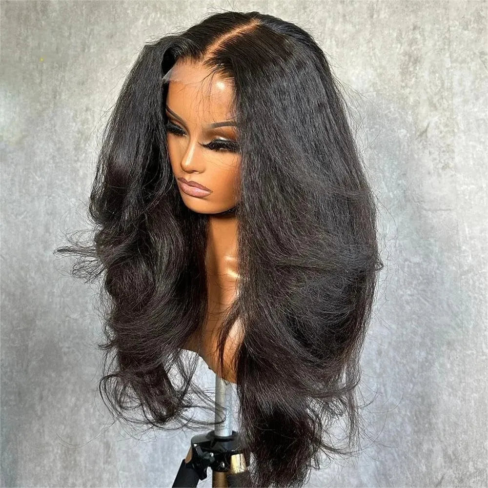 Kinky Straight Lace Wig