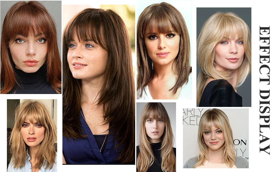 Straight Blonde Highlight Remy Human Hair Topper For Women