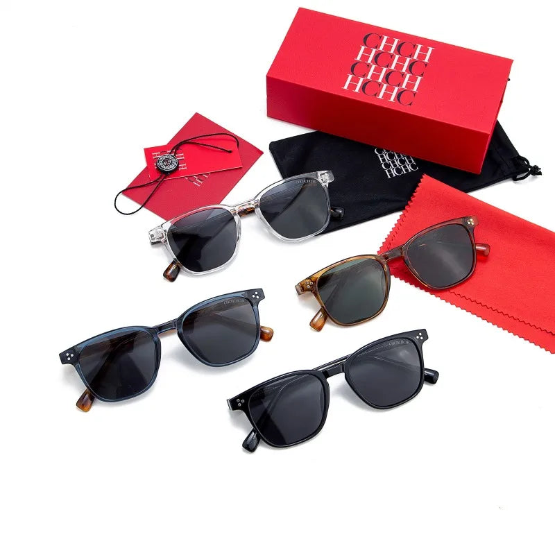 Retro Square Frame Fashion Sunglasses