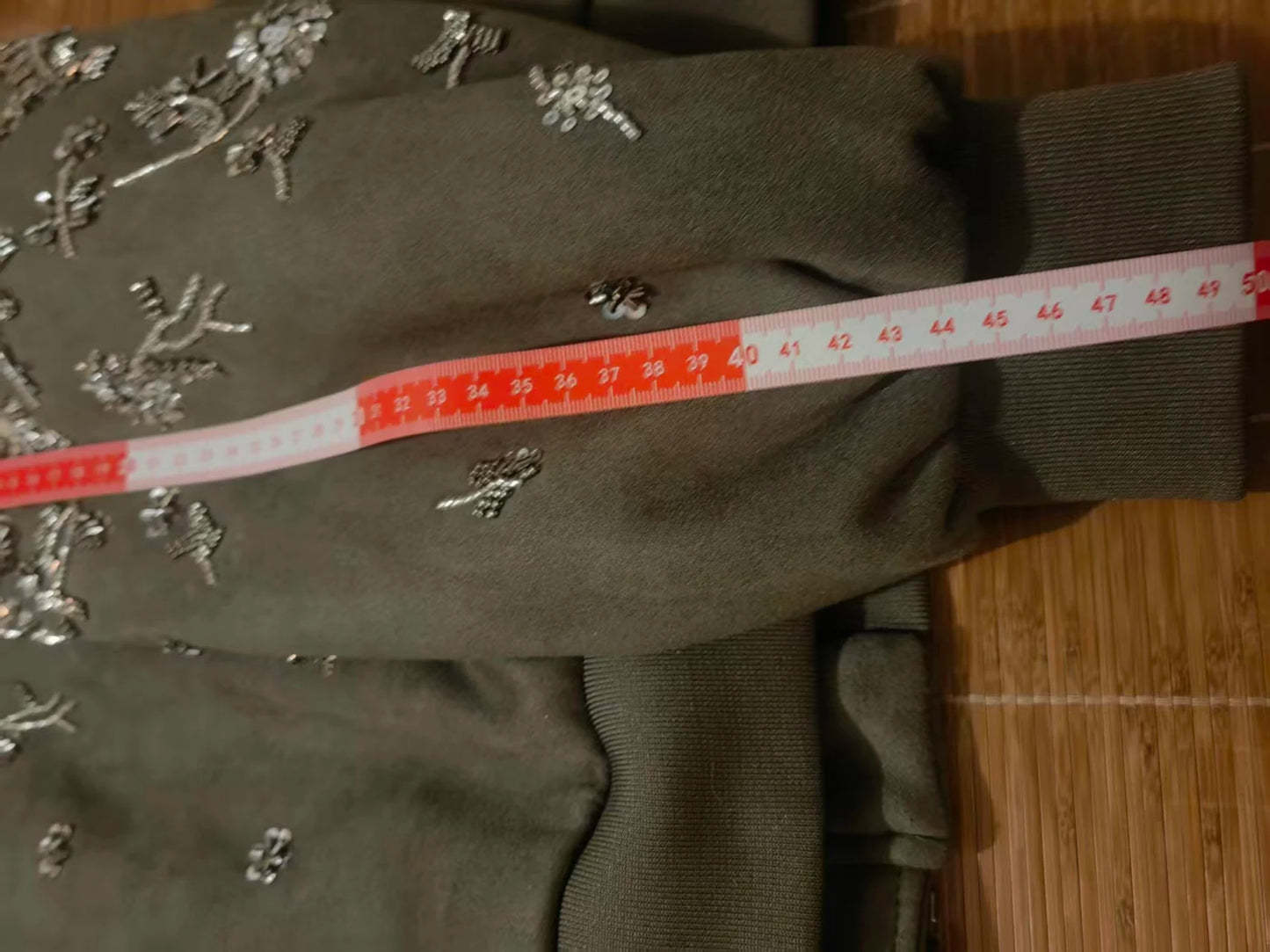 2026 Winter New Coat for Women,Retro Heavy Industry Nail Bead Suede Embroidery Loose Cotton Jacket