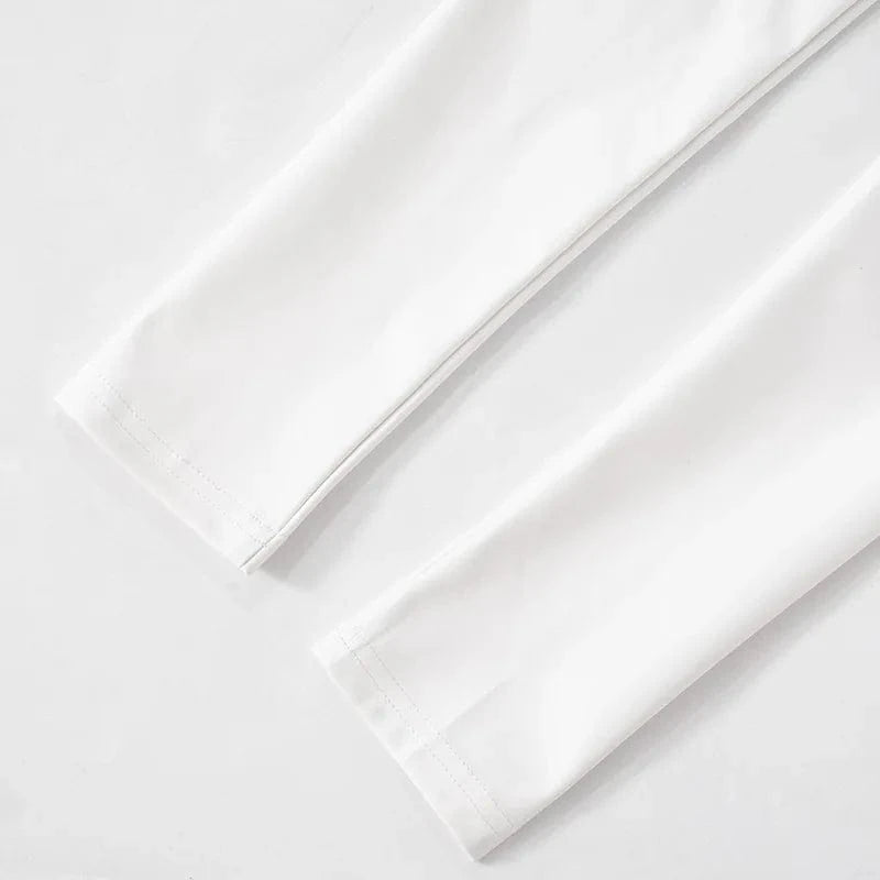 White PU Leather Bodycon Mini Dress for Women Elegant Sexy Turtleneck Sleeveless Party Dresses Spring Fashion Casual Dress 2025