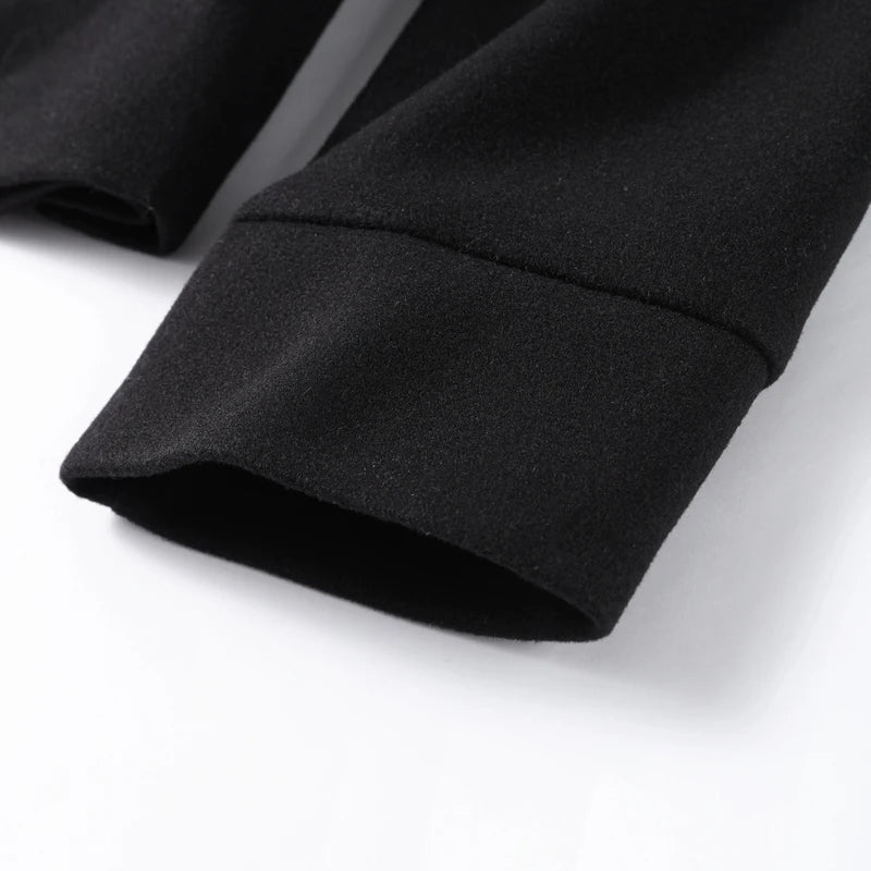 Casual Woolen Stand Collar Autumn Winter Coat for Women
