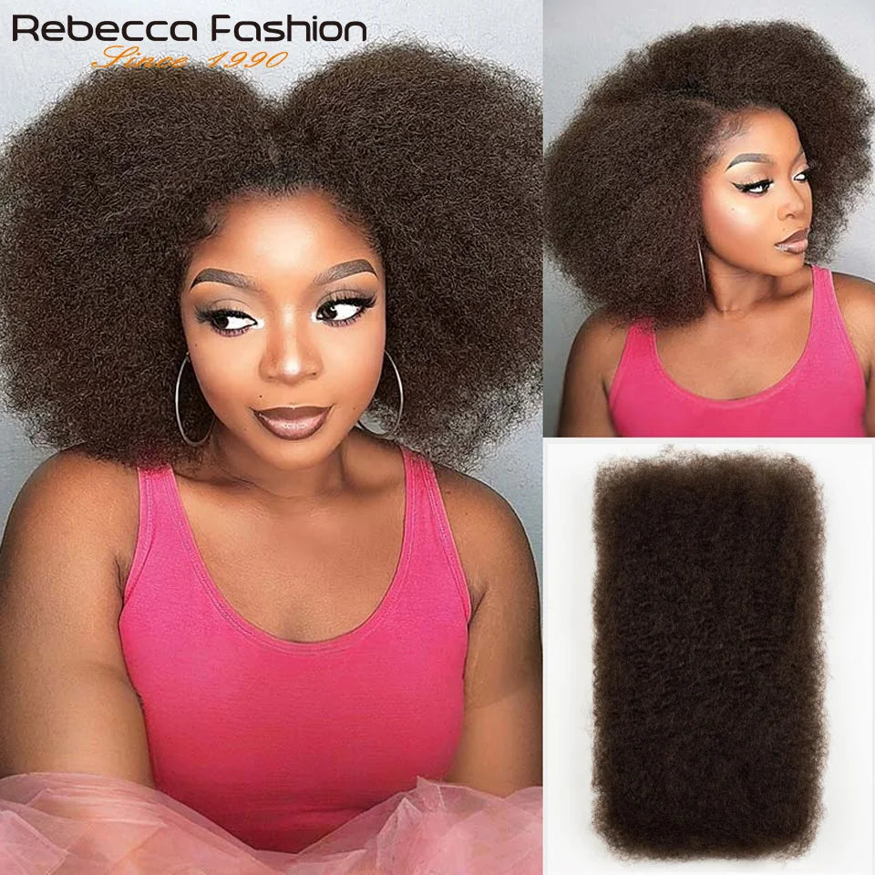Afro Kinky Bulk Human Hair Loc Extensions for Women