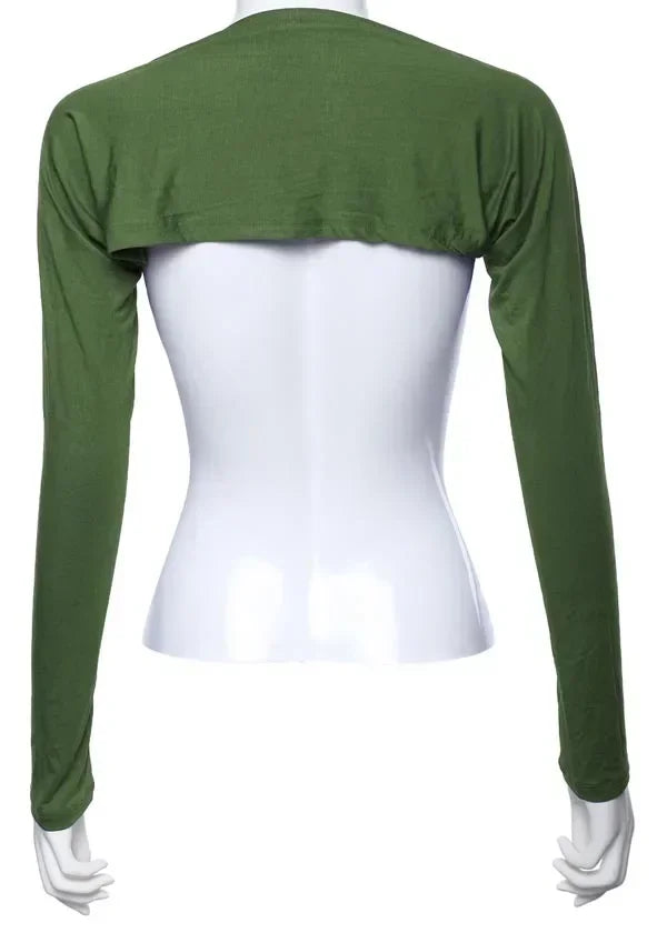 Lightweight Sun Protection Arm Cover Shrug for Women