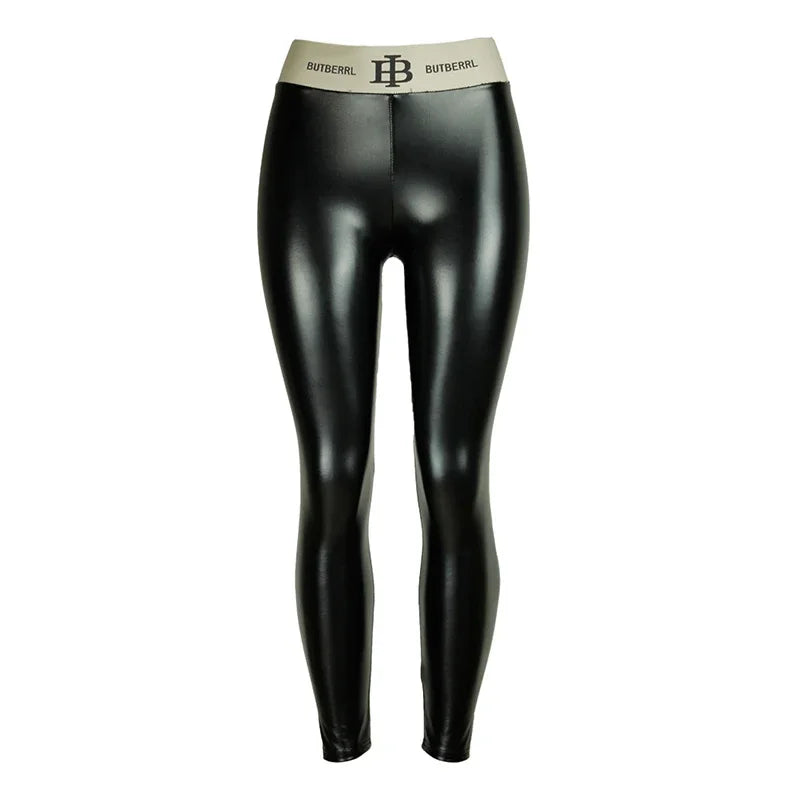 Booty Lifting Faux Leather Leggings
