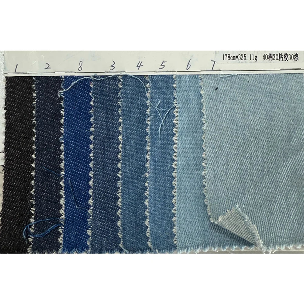 Modern Office Casual Denim Two Piece Pants Set for Women