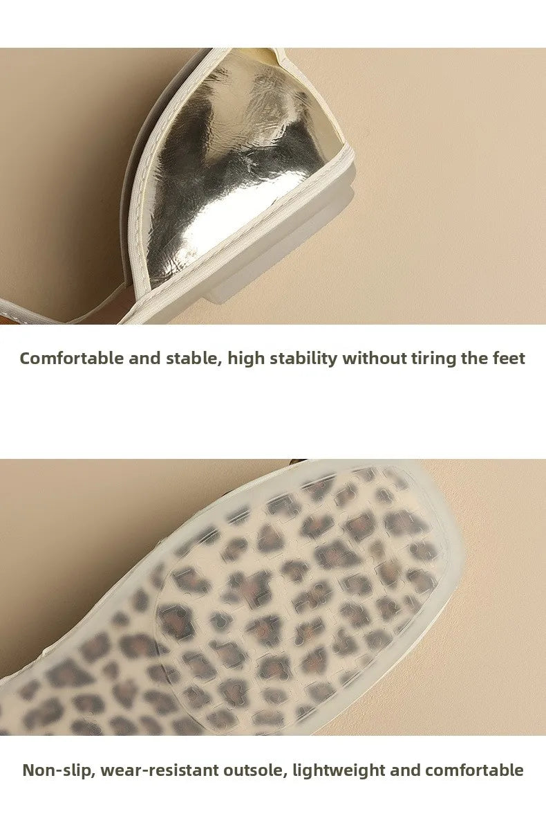 Luxurious Rhinestone Square Toe Slip On Mules for Women