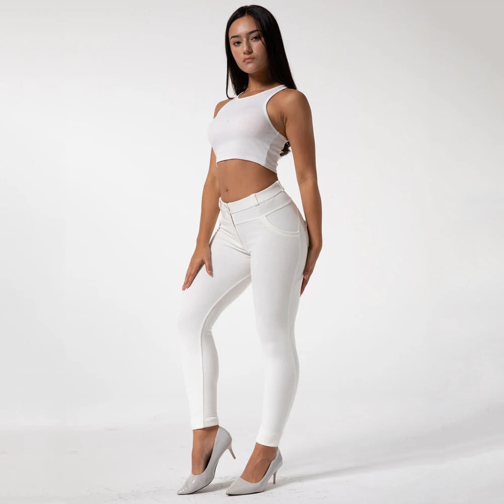 Lightweight High Waisted Booty Lift Leggings for Women
