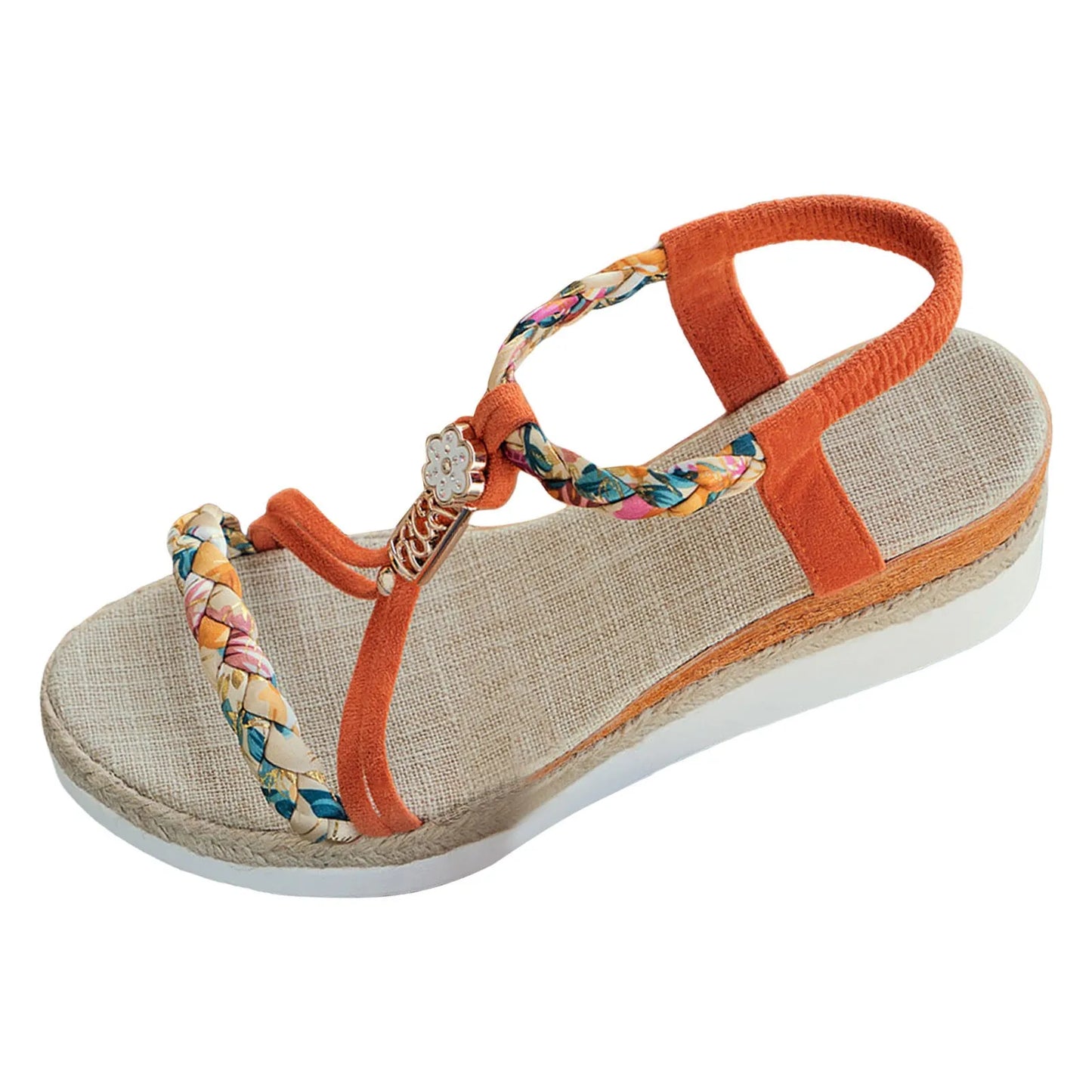 Comfortable Thick Sole Wedge Dress Sandals for Women