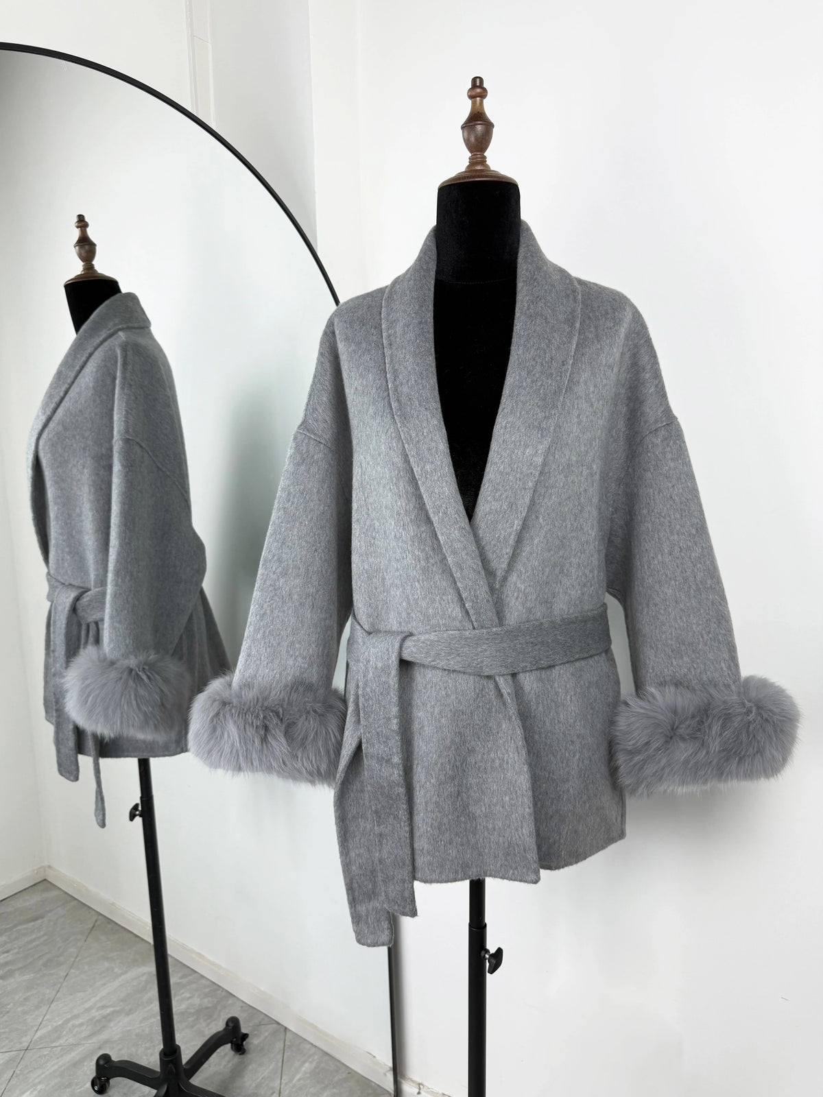 Reversible Wool Coat
