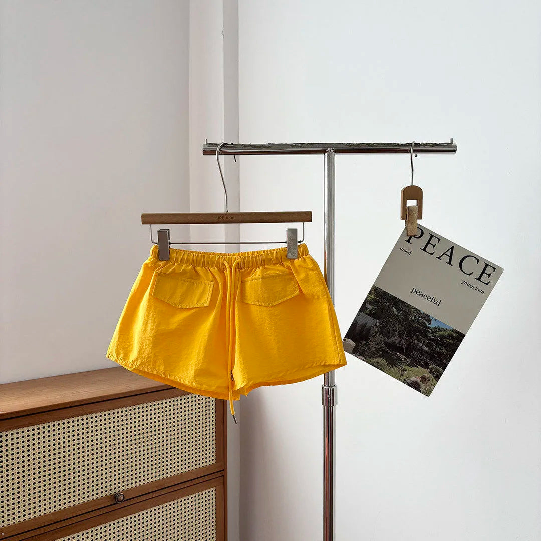 Lightweight Casual Loose Drawstring Shorts For Women