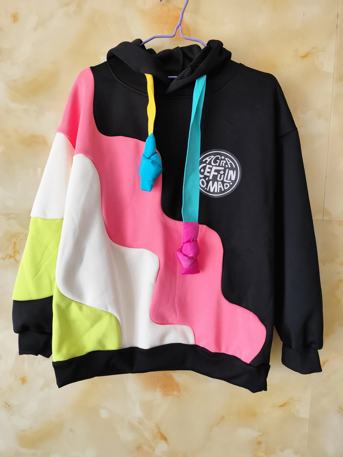 Casual Relaxed Fit Mid Length Cotton Hoodie for Women