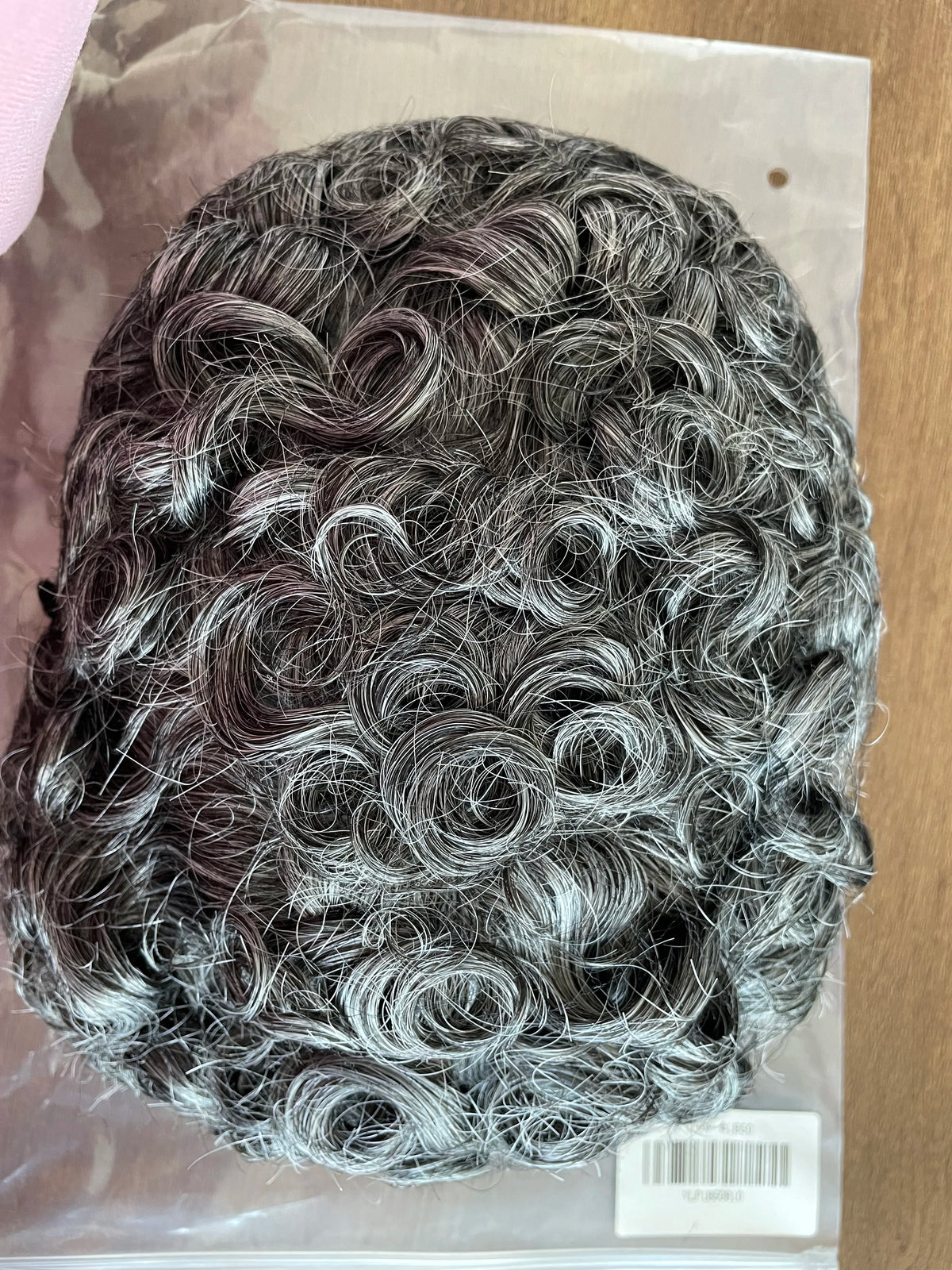 Ultra Thin Curly Wave Natural Hair Toupee for Women