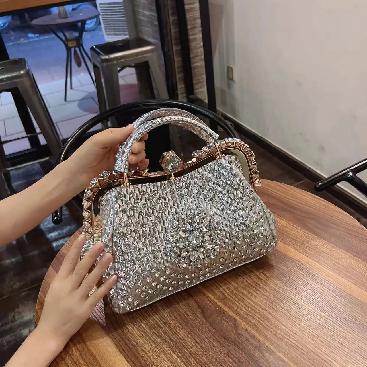 Designer Brand Shoulder Bag New Crossbody Large Capacity Diamond Handbag for Women Сумка Женская Hot Selling
