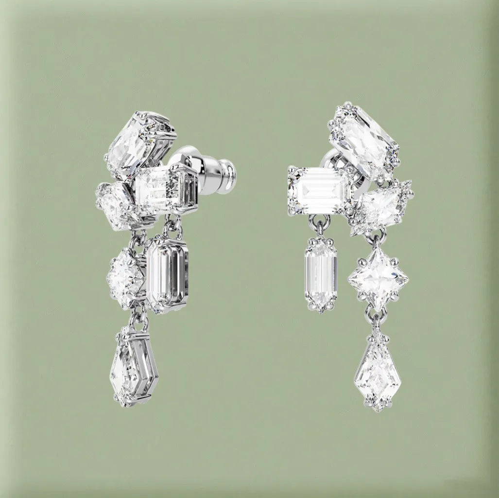 Elegant Austrian Crystal Statement Jewelry Set for Women