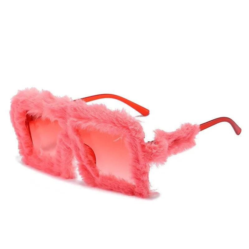 Velvet Frame Gradient Sunglasses