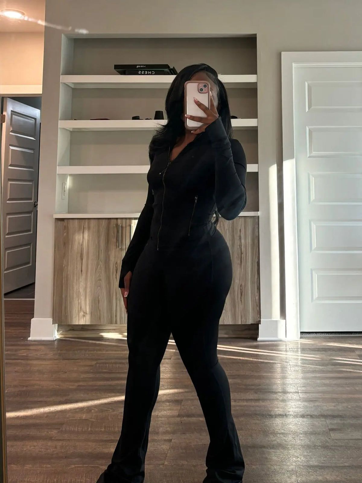 Streetwear Casual Two-Piece Tracksuit Set for Women