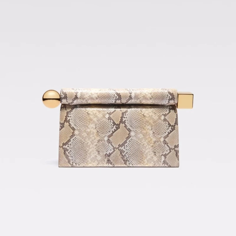 Luxury Designer Handbag for Women, New Fashion Take-out Clutch with Metal, Dreses Purses Prom Bag for Ladies, Premium Style