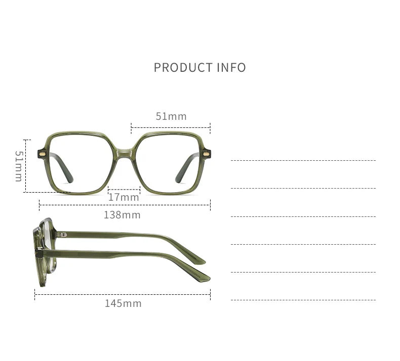 Lightweight Anti Blue Light Reading Glasses for Women