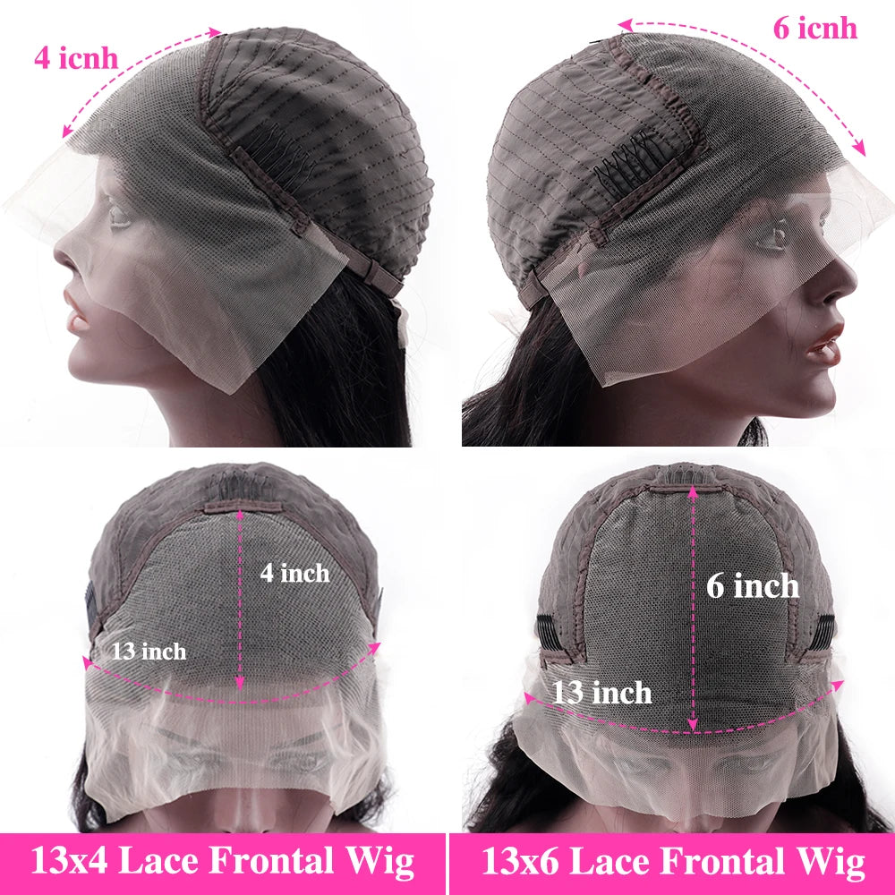 Brazilian Body Wave Lace Front Human Hair Wig for Women
