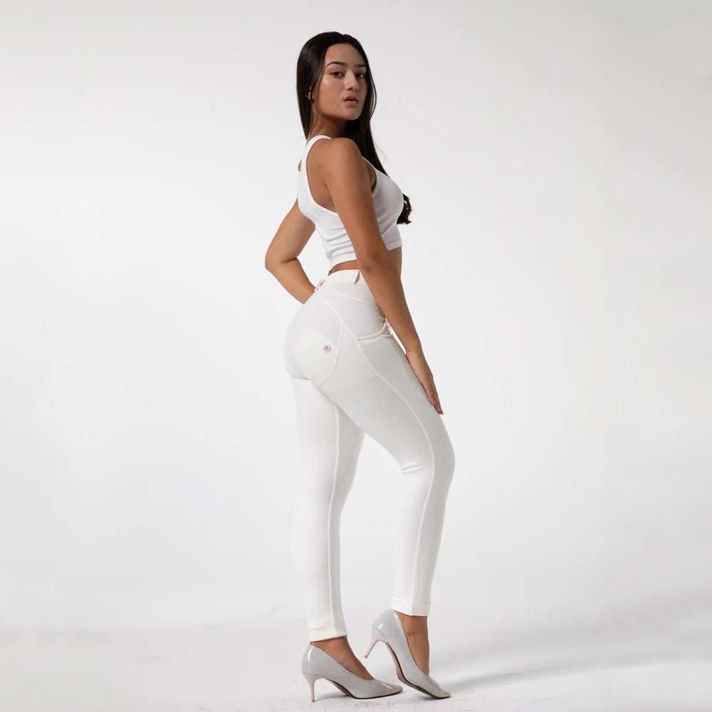 Lightweight High Waisted Booty Lift Leggings for Women