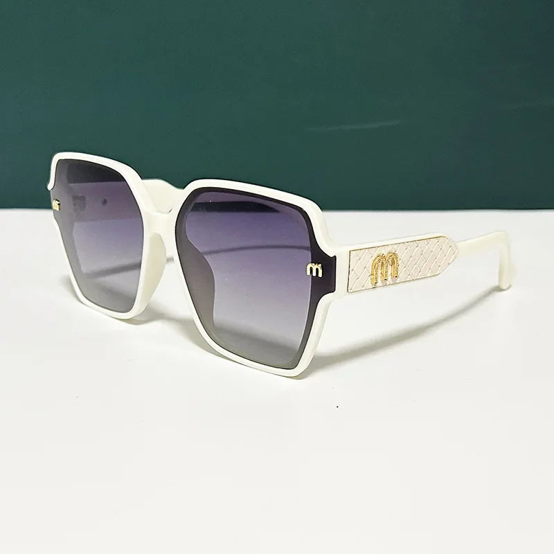 Oversized Square Gradient Sunglasses