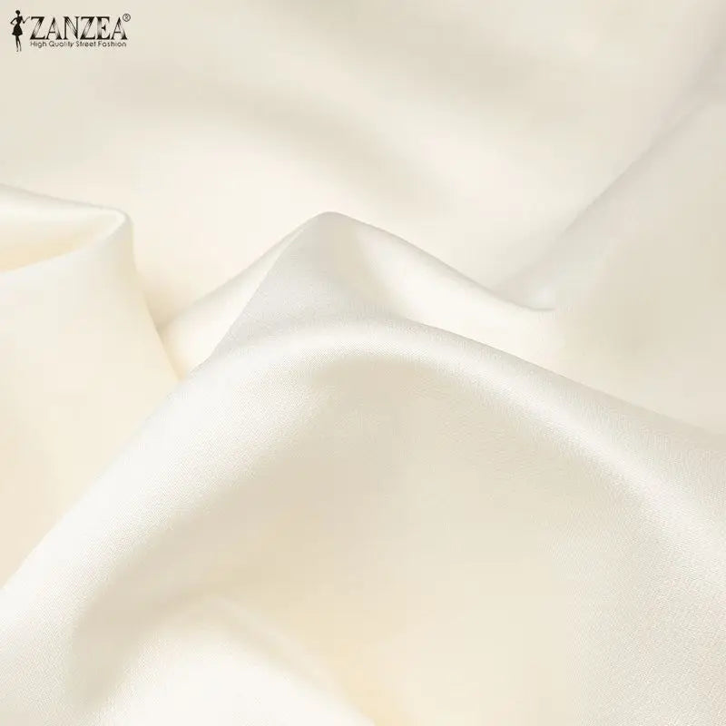 Satin Boatneck Midi Dress