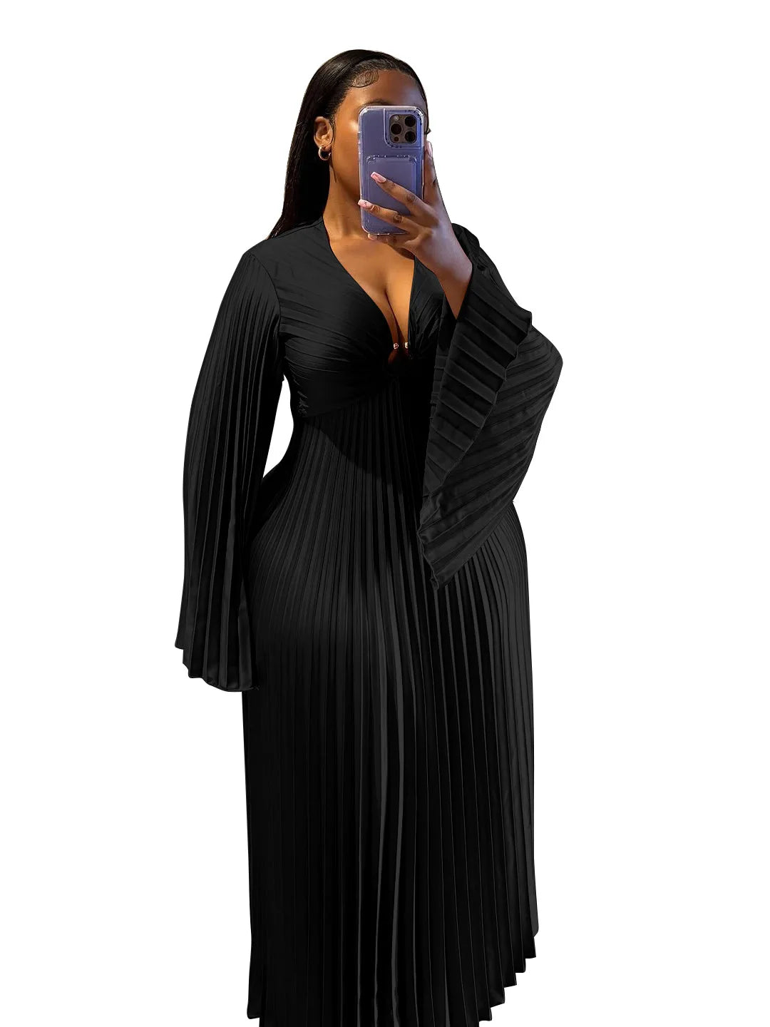 Elegant African Wedding Maxi Kaftan Dress for Women