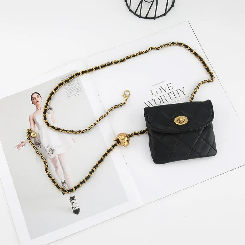 Minimalist Geometric Buckle Casual Belt for Women