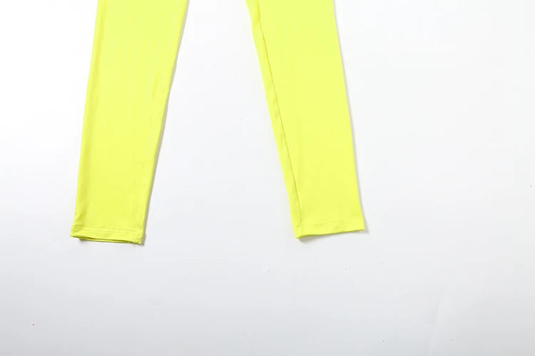 Zip Up Crop Tank Two Piece Set