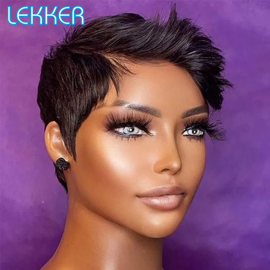 Chic Straight Pixie Cut Stylish Wig