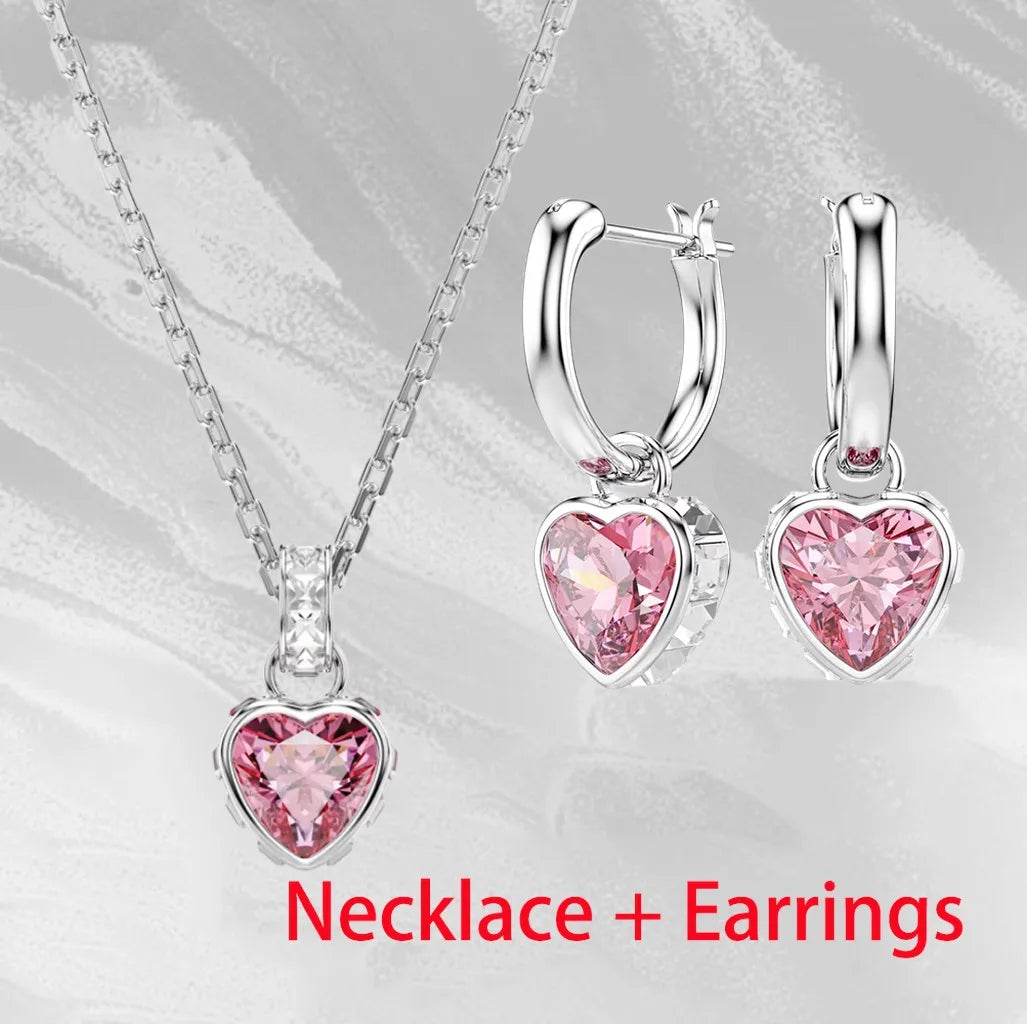 Dazzling Zircon Crystal Statement Necklace for Women