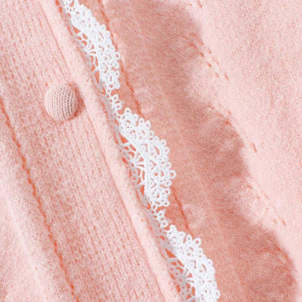 Loose Fit Hollow Out Knit Cardigan Sweater for Women