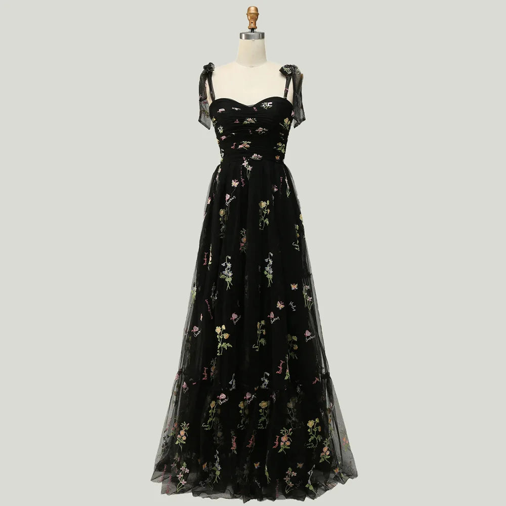 Elegant Sleeveless Square Neck Dress with Lace for Women