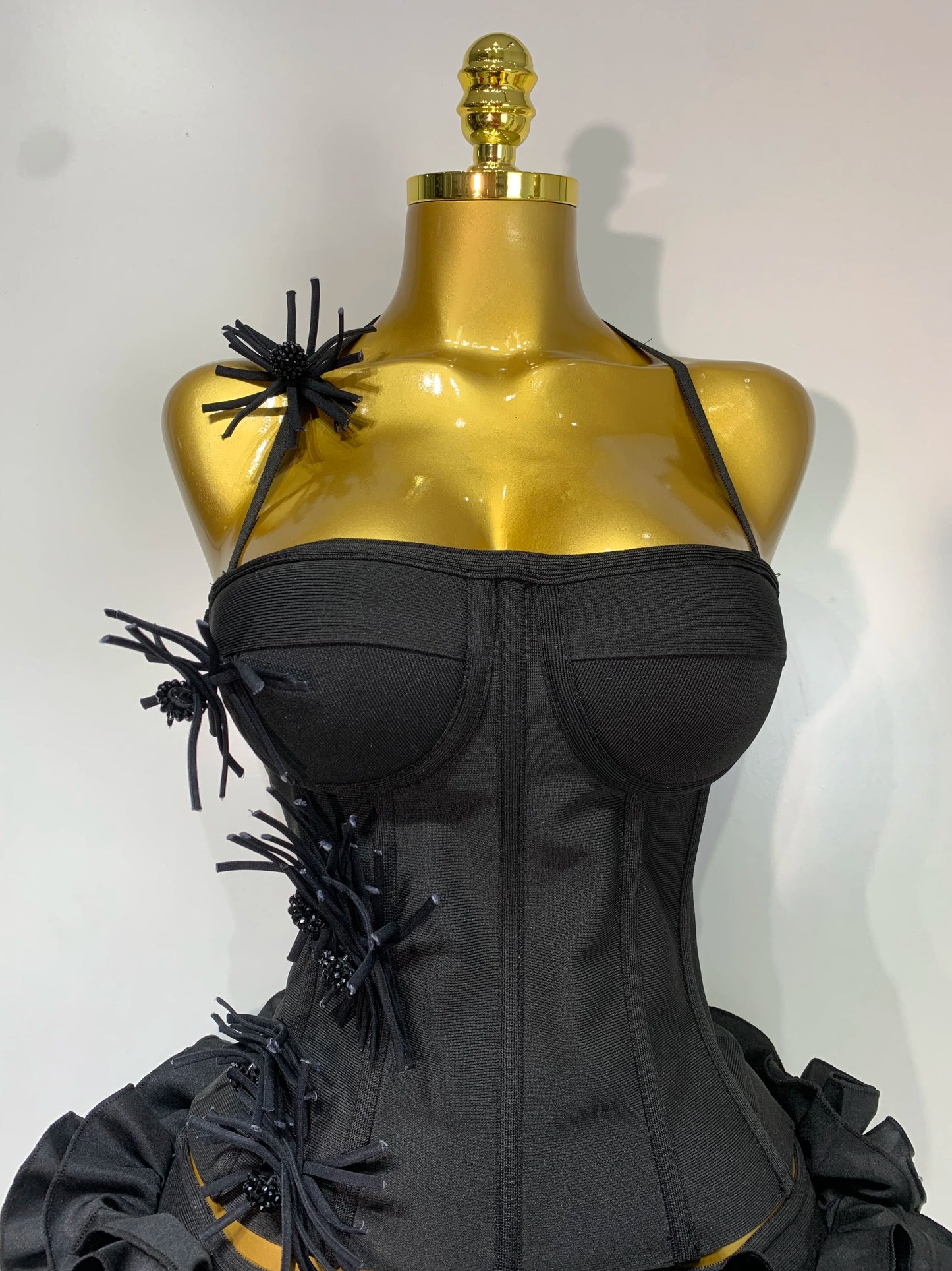 Women Sexy Halter Prom Gown Fashion Celebrity Club Party Two Piece Set Cocktail Elegant Luxury Birthday Party Bandage Outfit