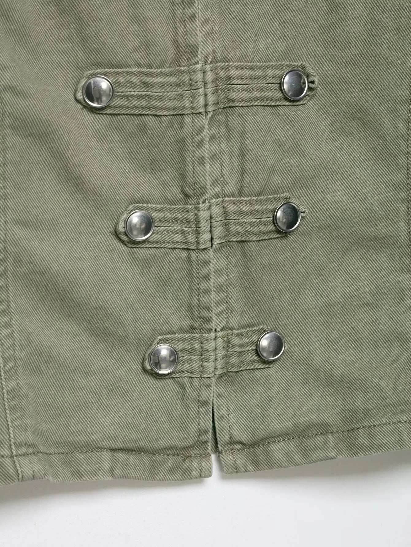 Long Sleeve Slim Fit Retro Chic Denim Jacket for Women