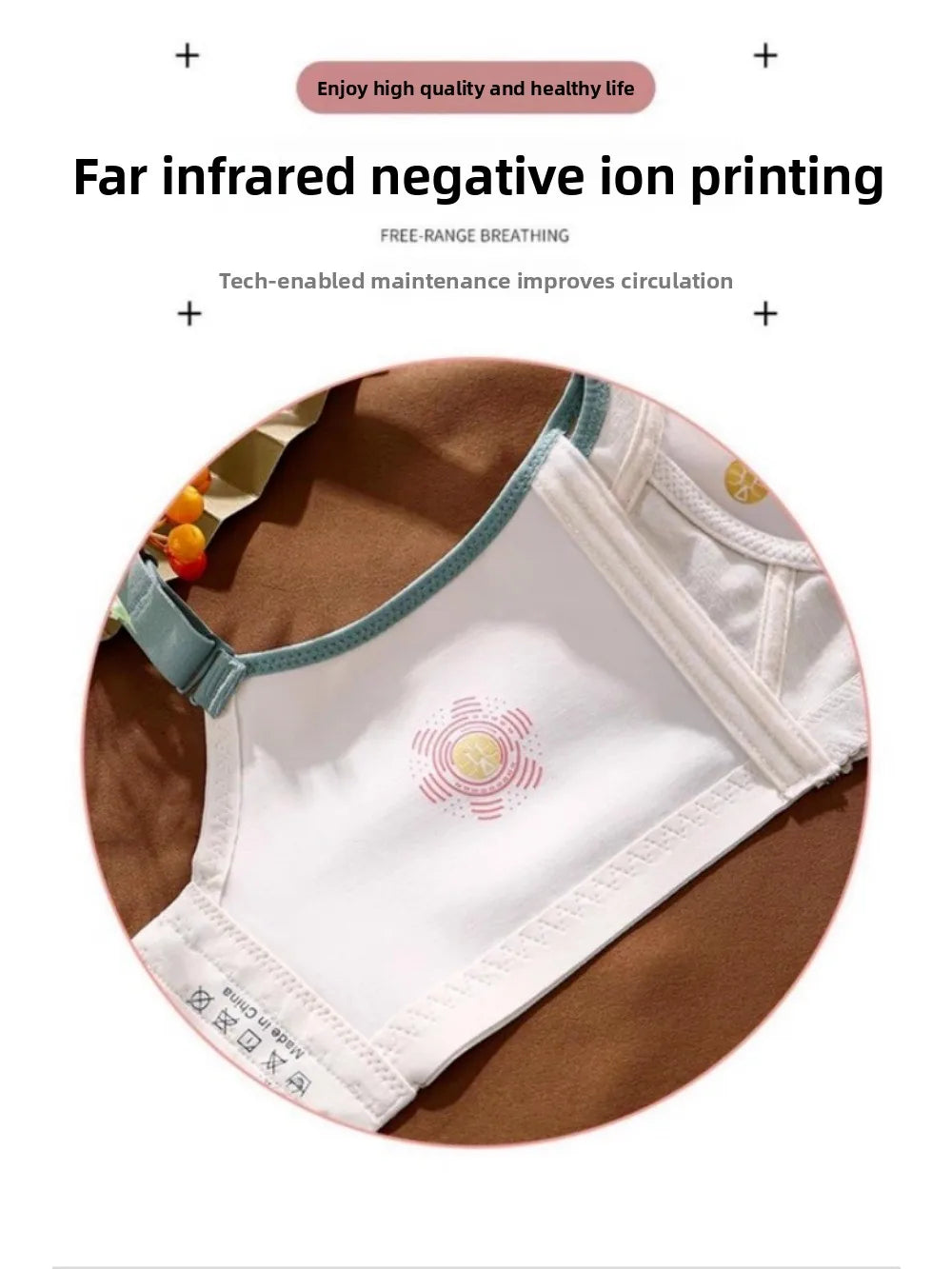 Breathable Seamless Lace Comfort Plus Size Bra for Women