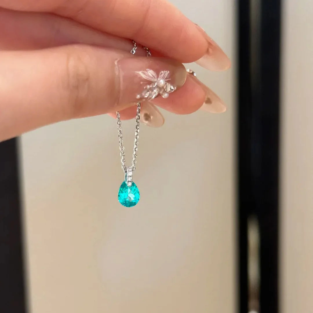 Elegant Cubic Zirconia Necklace Earrings And Ring Set for Women