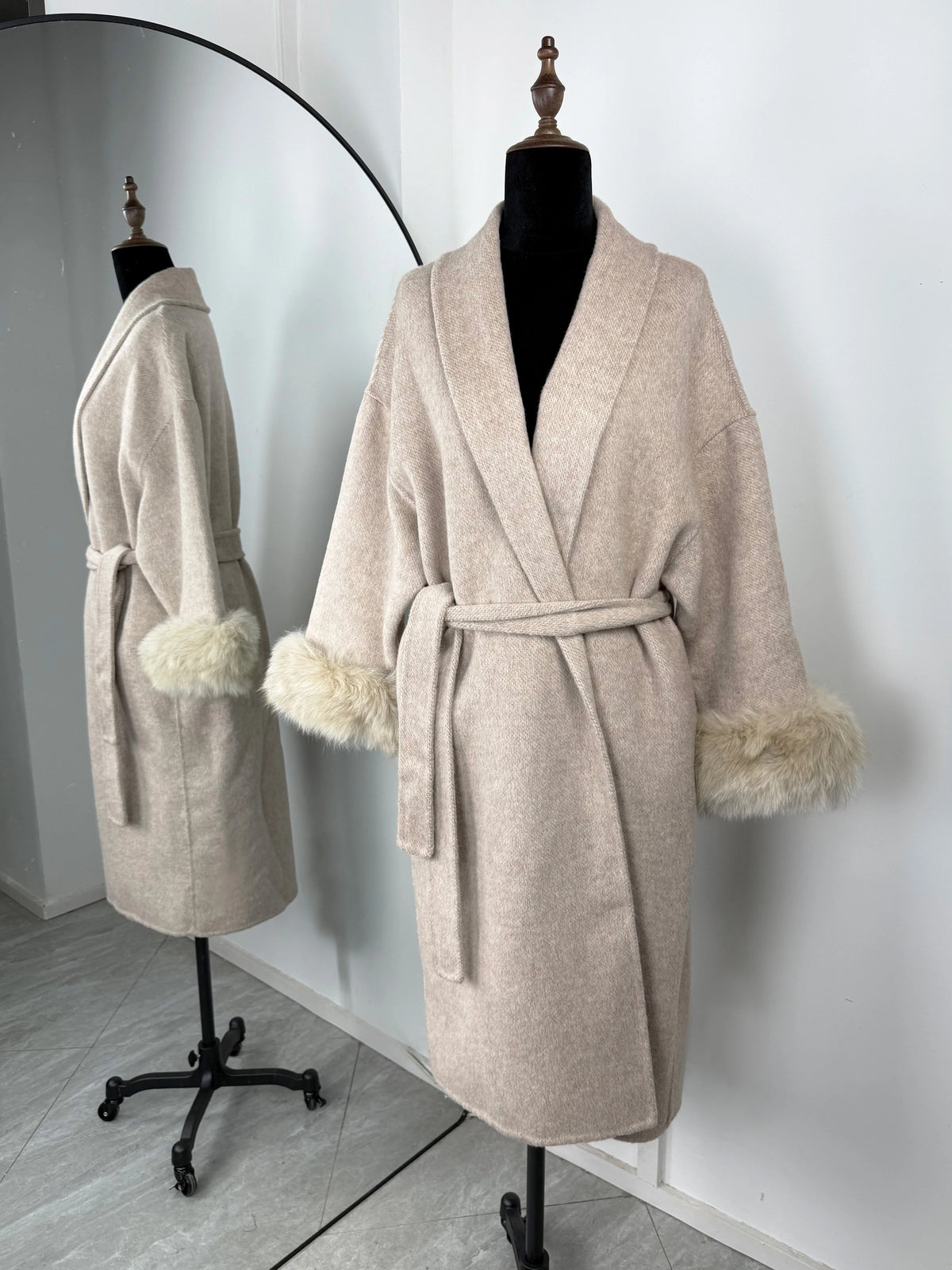 Reversible Wool Coat
