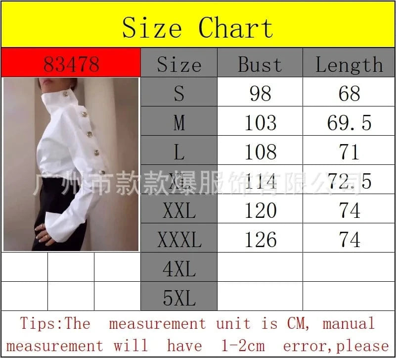 New Fashion Shirt For Women Women 2025 Casual Long-sleeve Button Women's Blouse Spring Chic White Tops Office Shirts Female