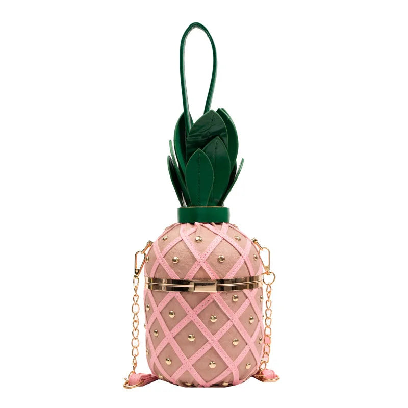 New Women's Shoulder Bag Pineapple Shape Fashionable Women's Shoulder Crossbody Bag Fashionable Casual Women's Bag High Quality