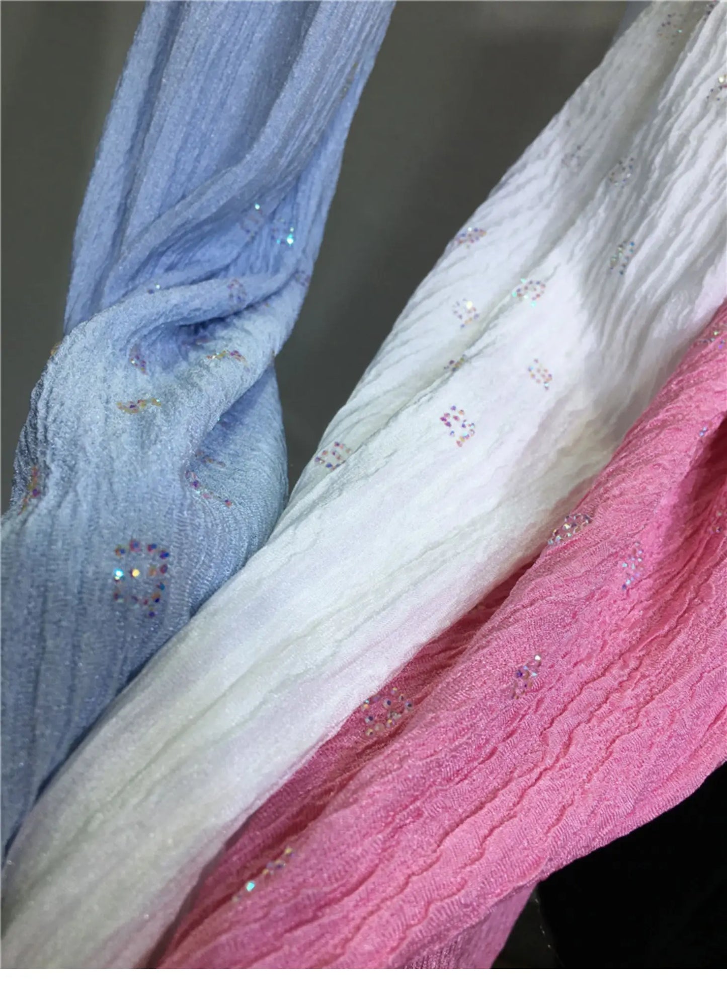 Pink Silk-Feel Wide Leg Pants