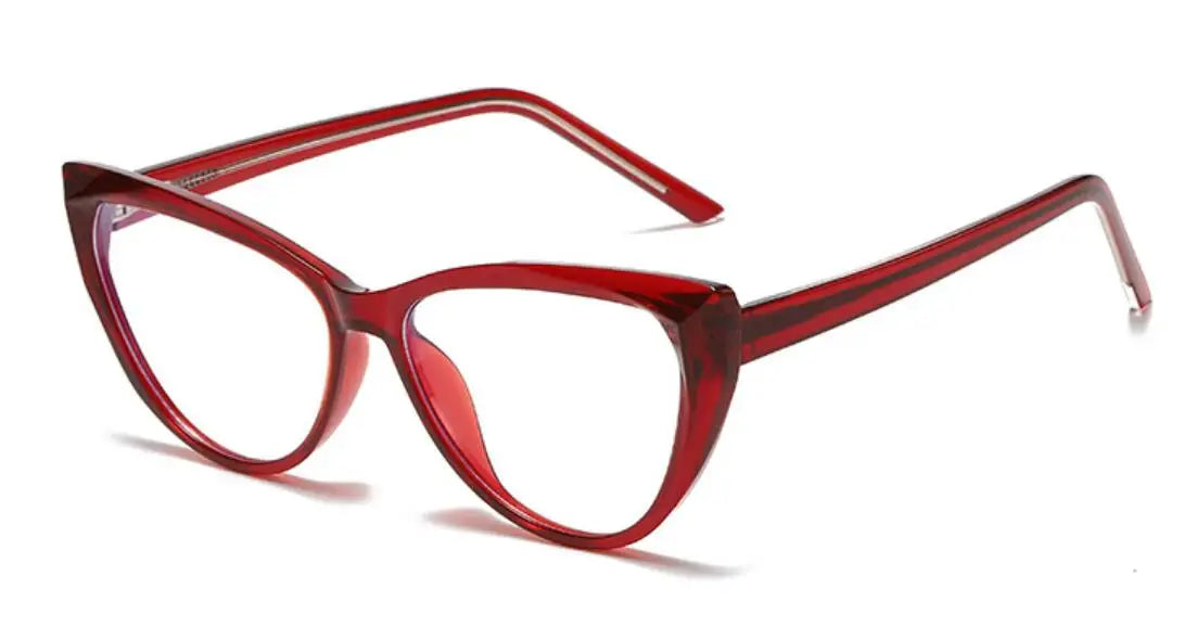 Stylish Transparent Cat Eye Reading Glasses for Women
