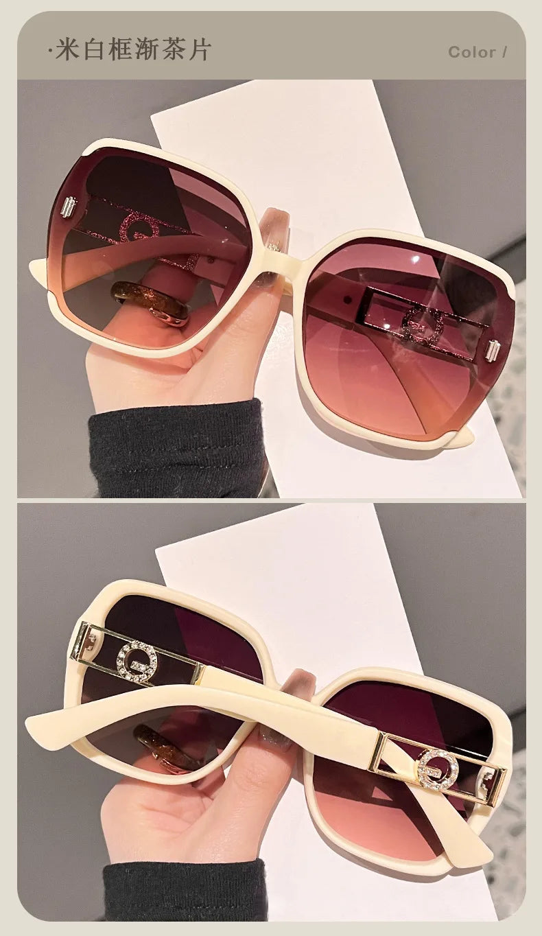 Oversized Square Gradient Sunglasses