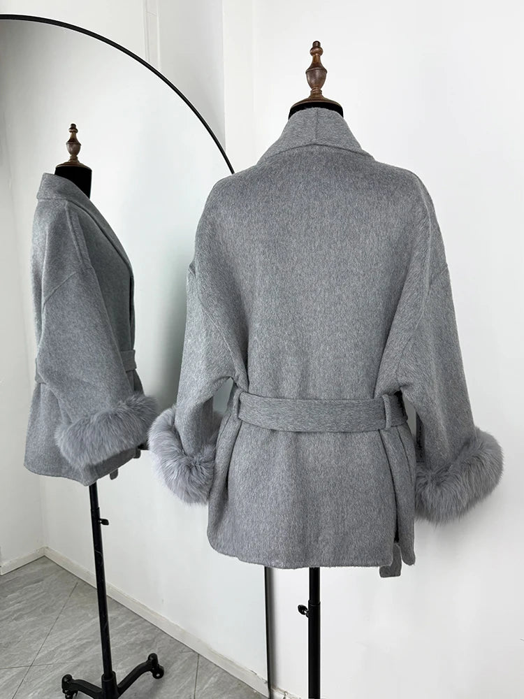Reversible Wool Coat
