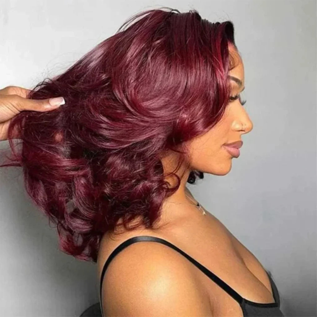 Ombre Honey Blonde Body Wave Lace Front Wig for Women
