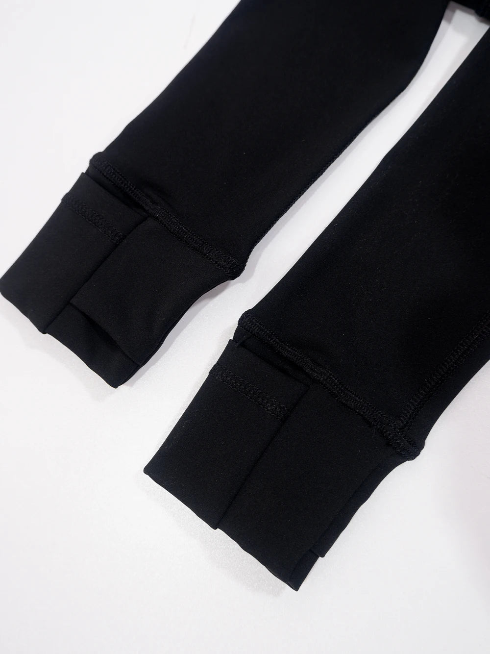 Slimming Gold Zipper Jacket and Yoga Pants Set for Women