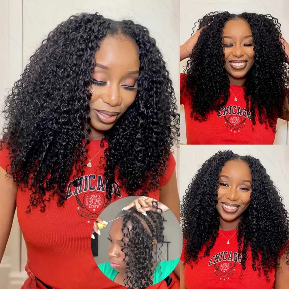 Burmese Curly Knotless Crochet Hair Extensions for Women