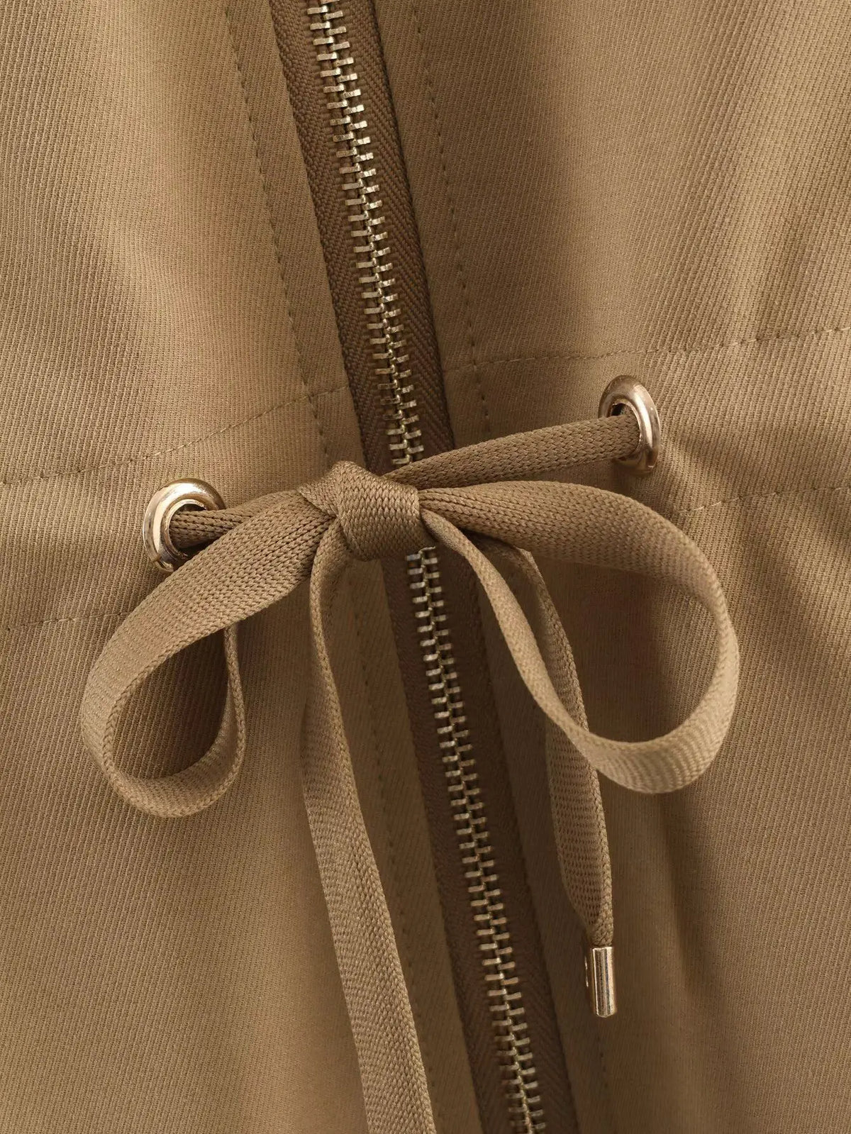 Casual Lapel Jacket And Drawstring Pants Set for Women
